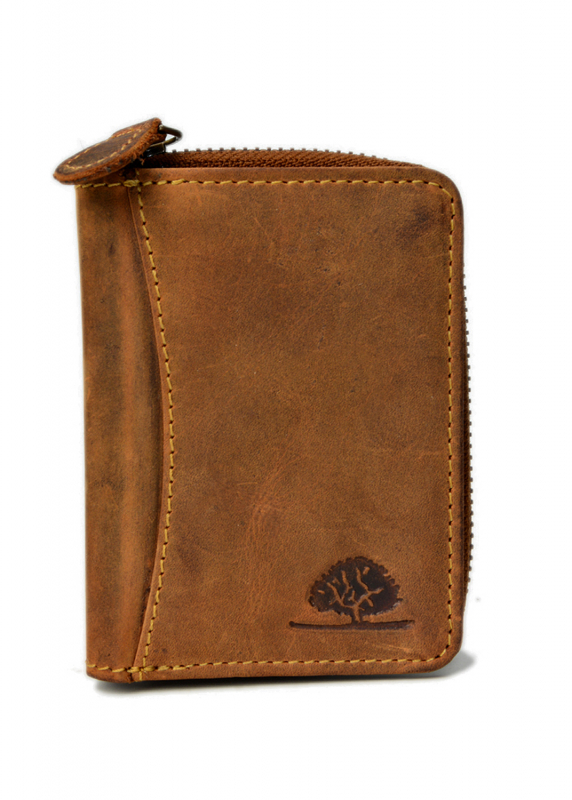 Vintage RV-Multibörse Leder